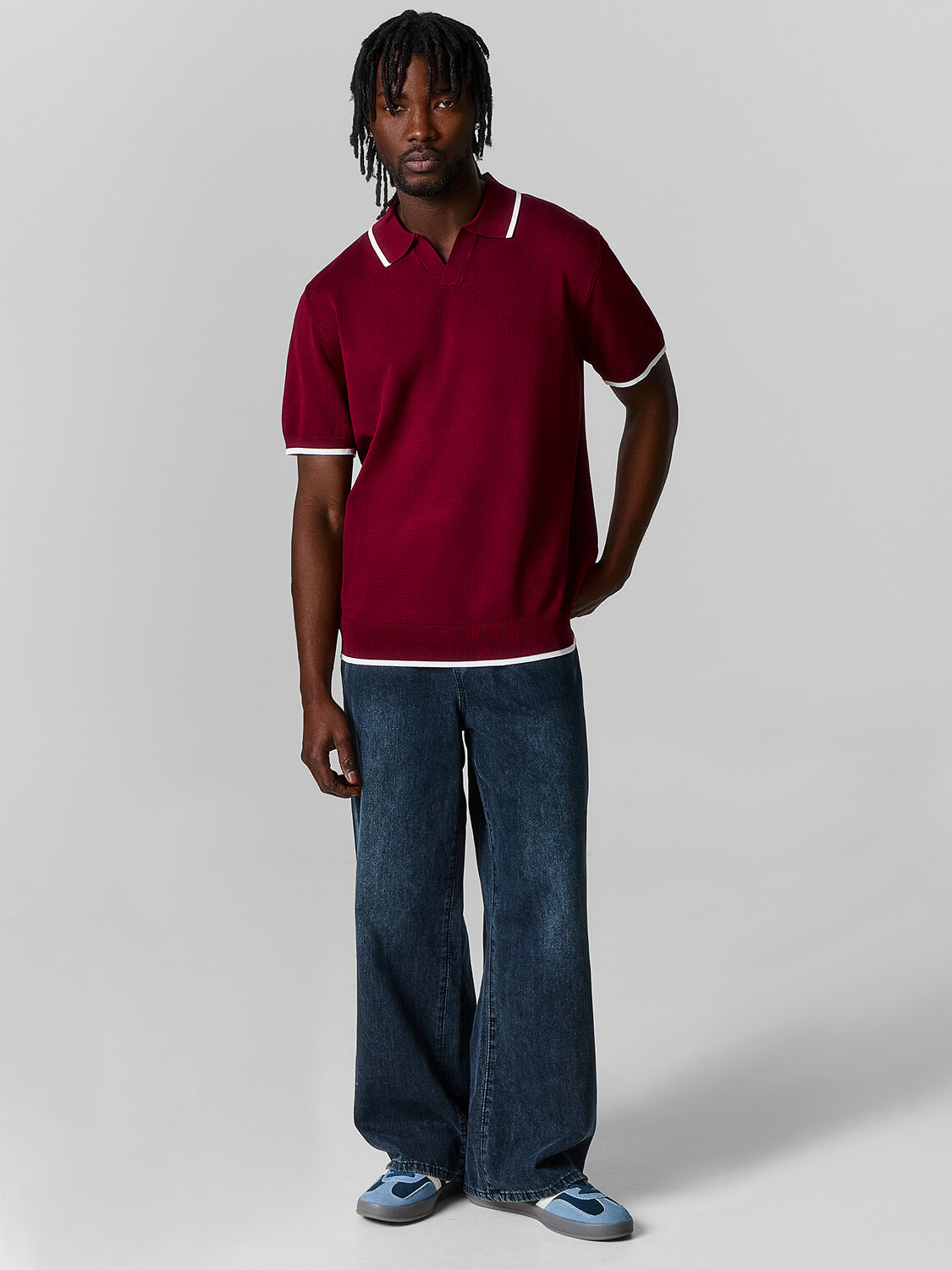 MARK FORMELLE Поло 581826 111943 портвейн +белый