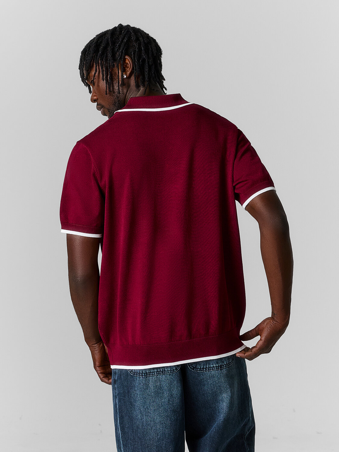 MARK FORMELLE Поло 581826 111943 портвейн +белый