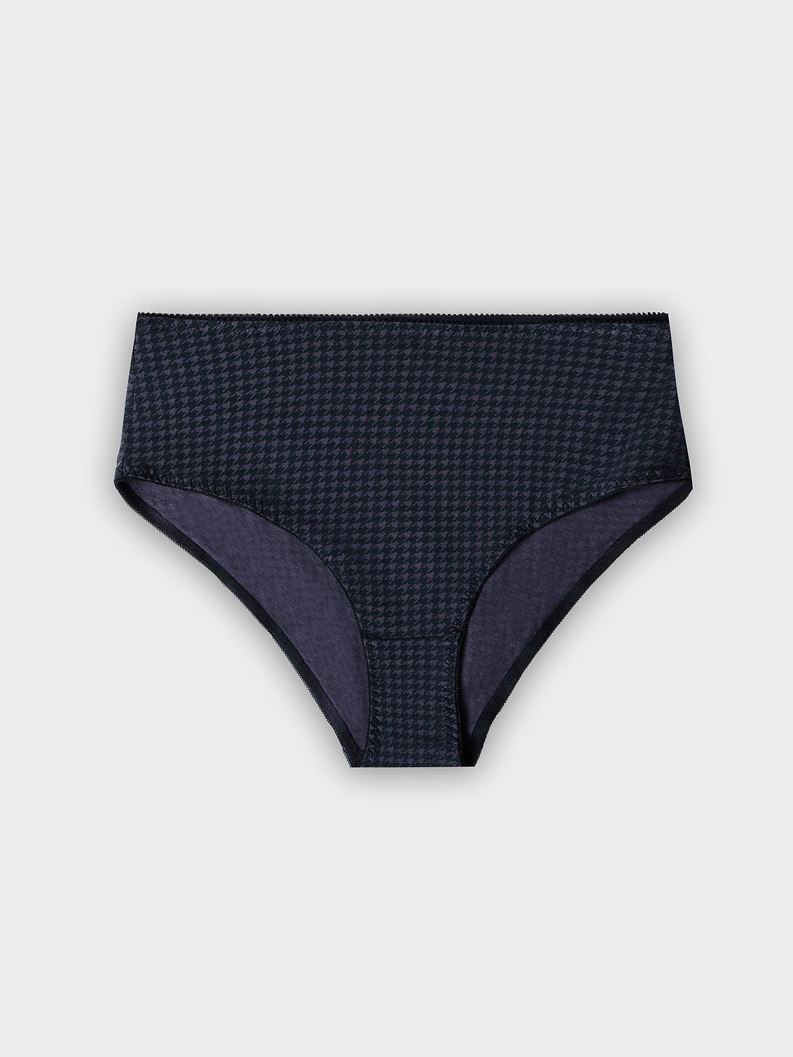 MARK FORMELLE Трусы 581841 412075 черная гусиная лапка на т.сером