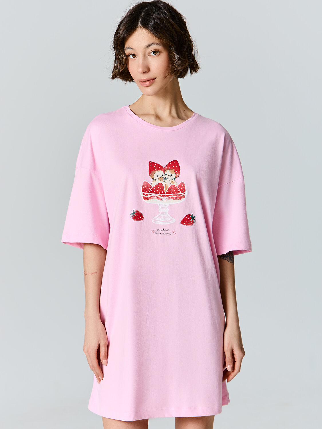 MARK FORMELLE Туника 581855 512079 орхидея +печать