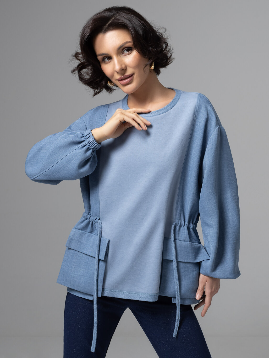 CHARUTTI Свитшот 581862 12574 Голубой