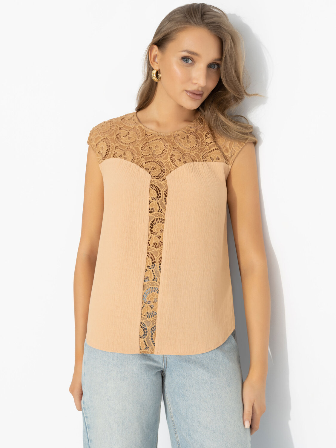 CHARUTTI Топ 581863 12558 Бежевый