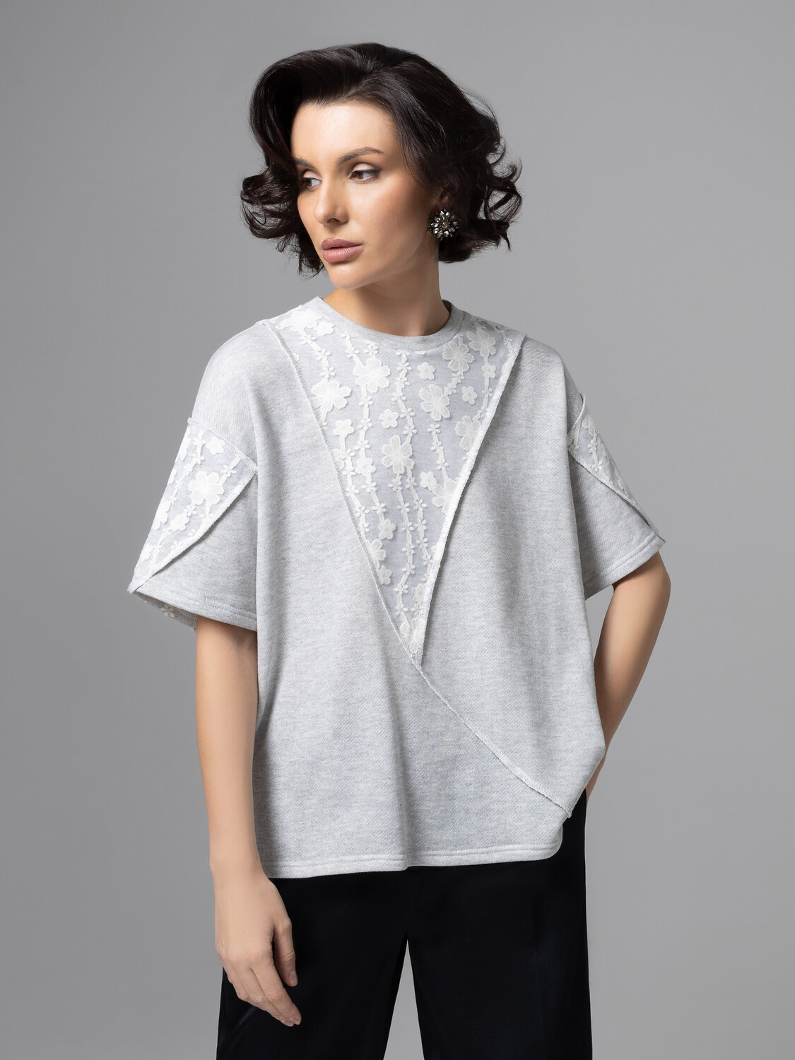 CHARUTTI Футболка 581868 12559 Серый