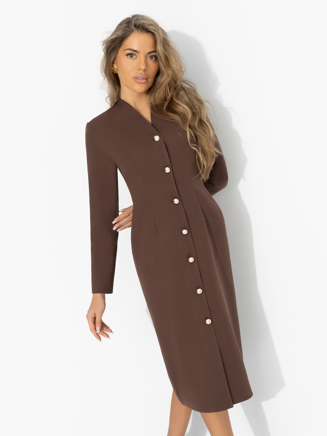 CHARUTTI Платье 581874 12616 Коричневый