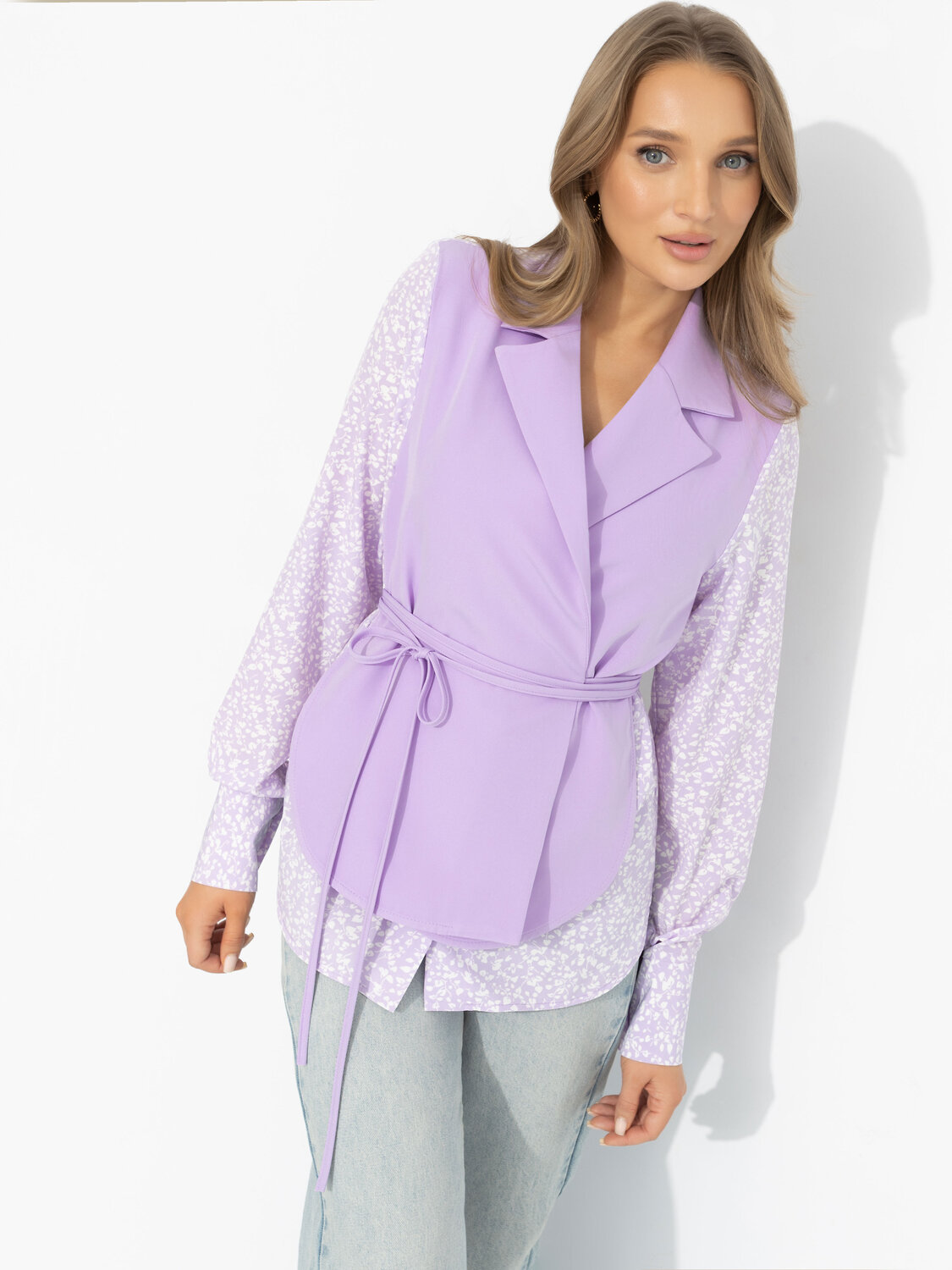 CHARUTTI Рубашка 581879 12603 Сиреневый