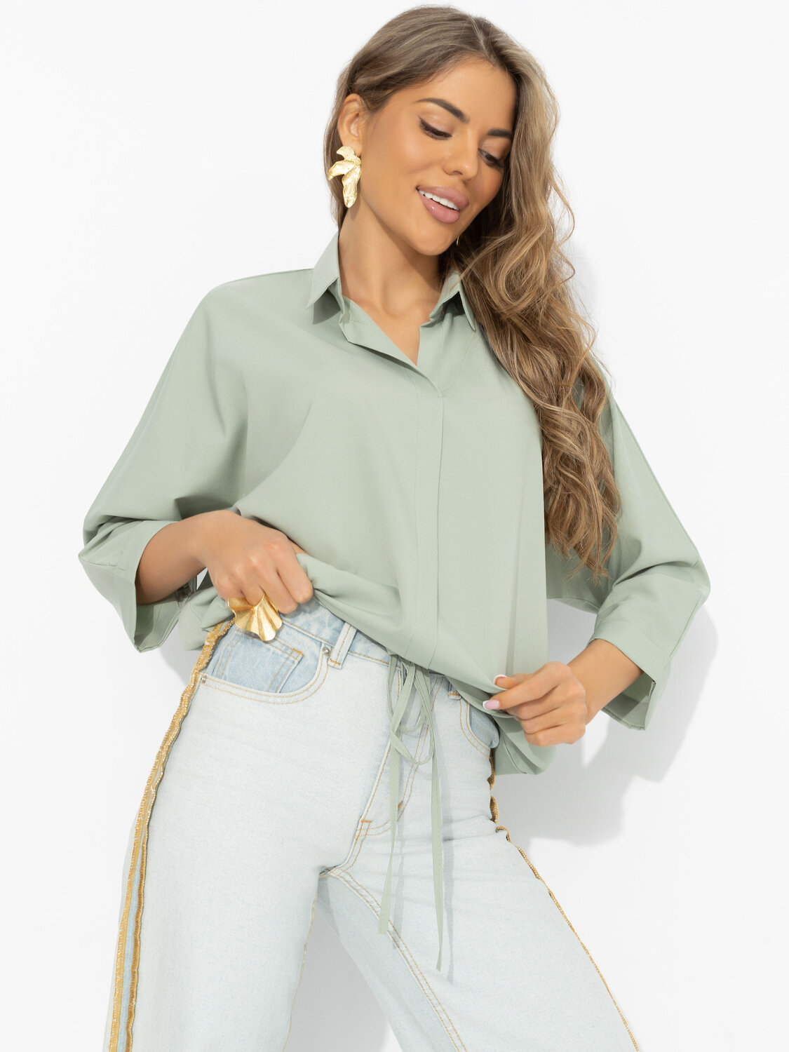 CHARUTTI Блуза 581881 12623 Зелёный