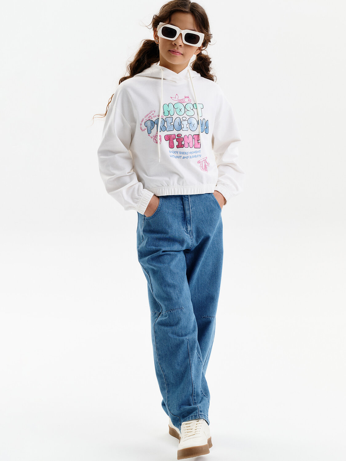 PELICAN Толстовка 581886 GFNJ3389 Молочный