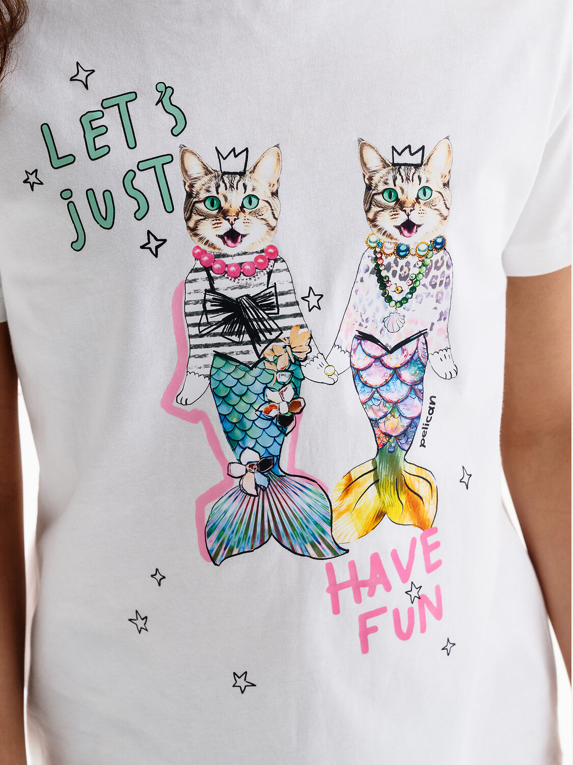 PELICAN Футболка 581888 GFT3389/1 Молочный