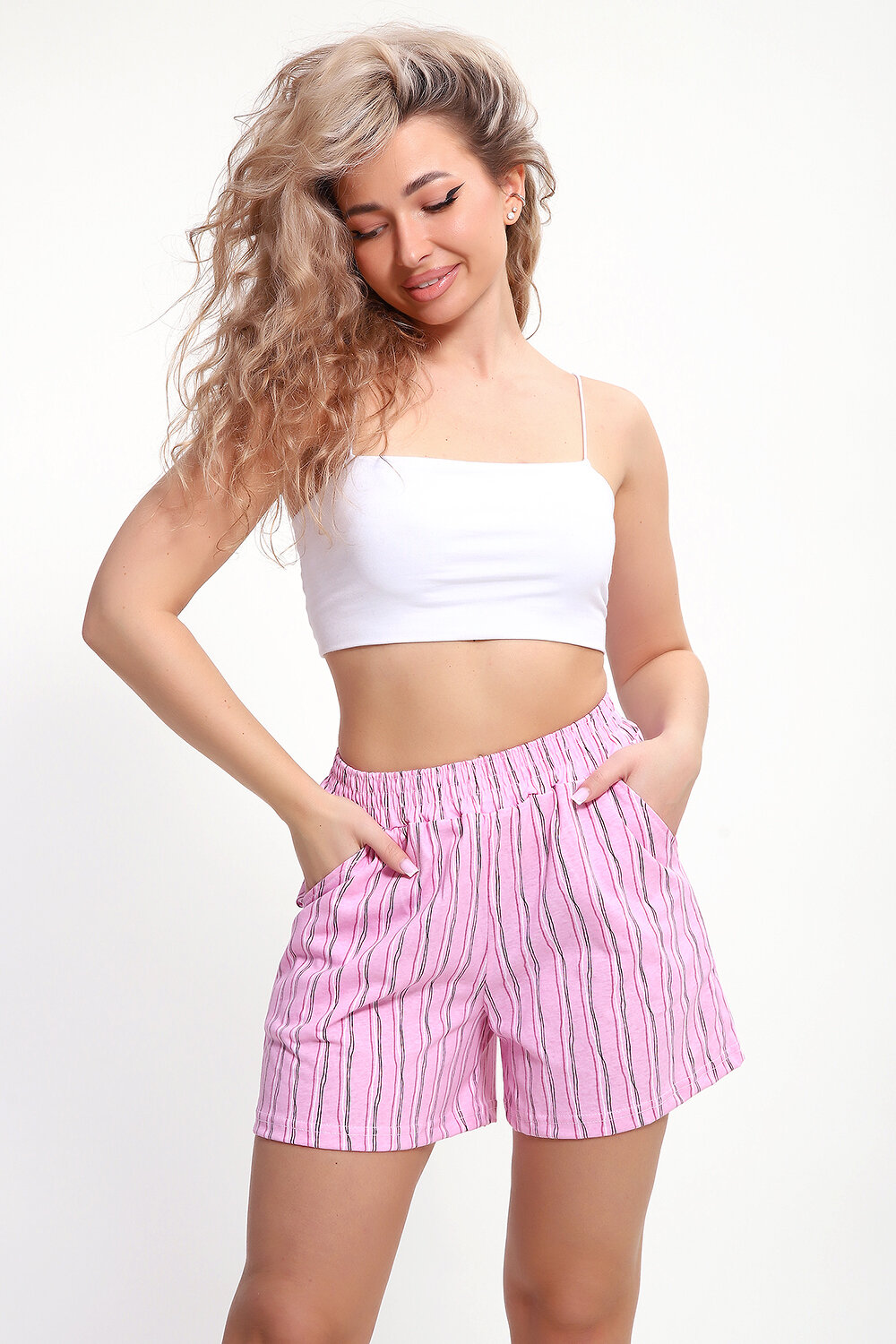 Натали Шорты 581908 29023 розовый