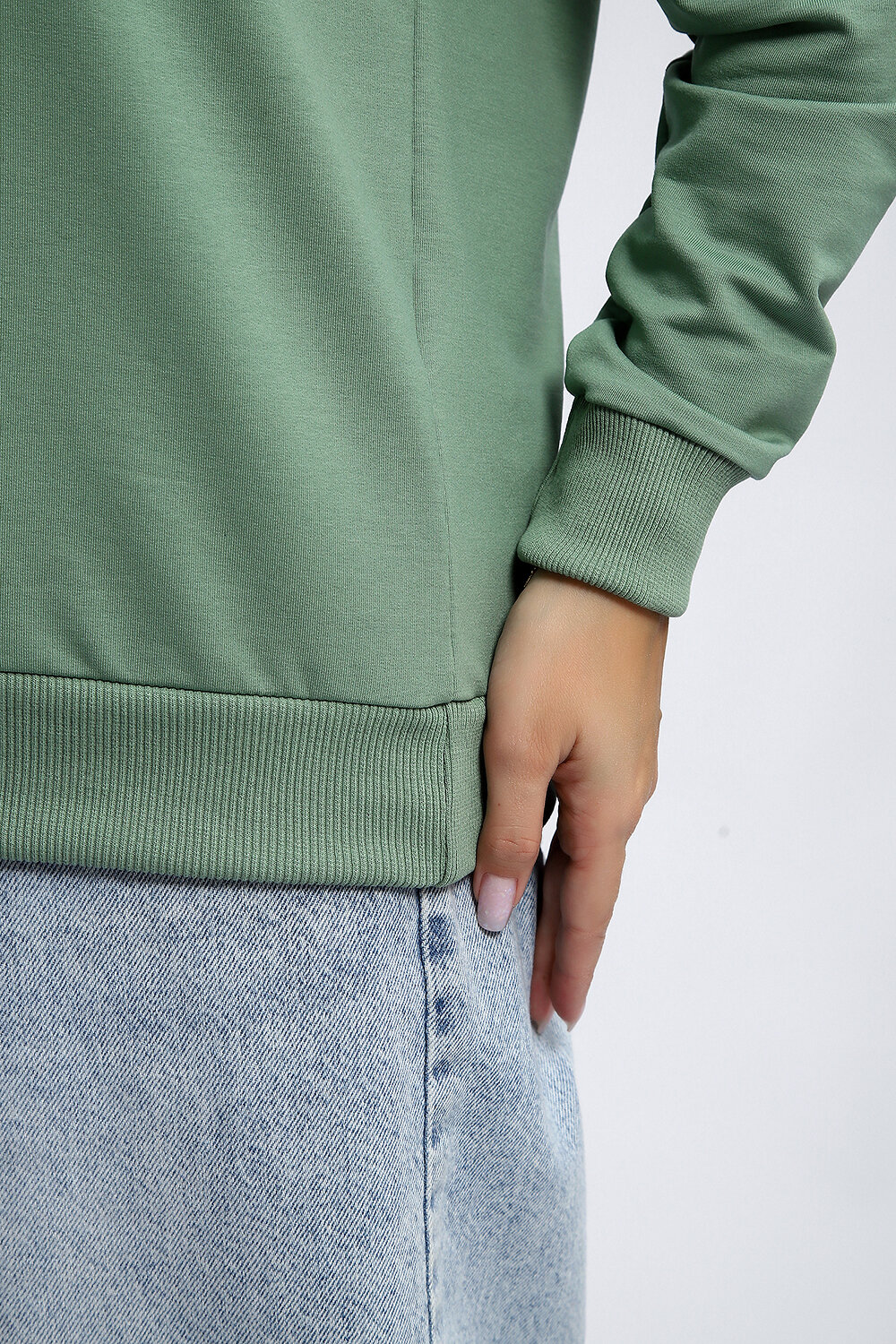 Натали Толстовка 581910 80048 фисташка