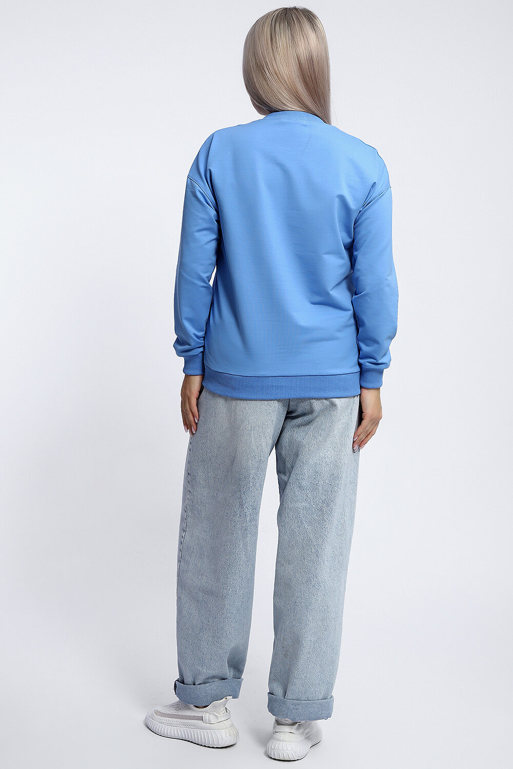 Натали Толстовка 581912 80048 голубой