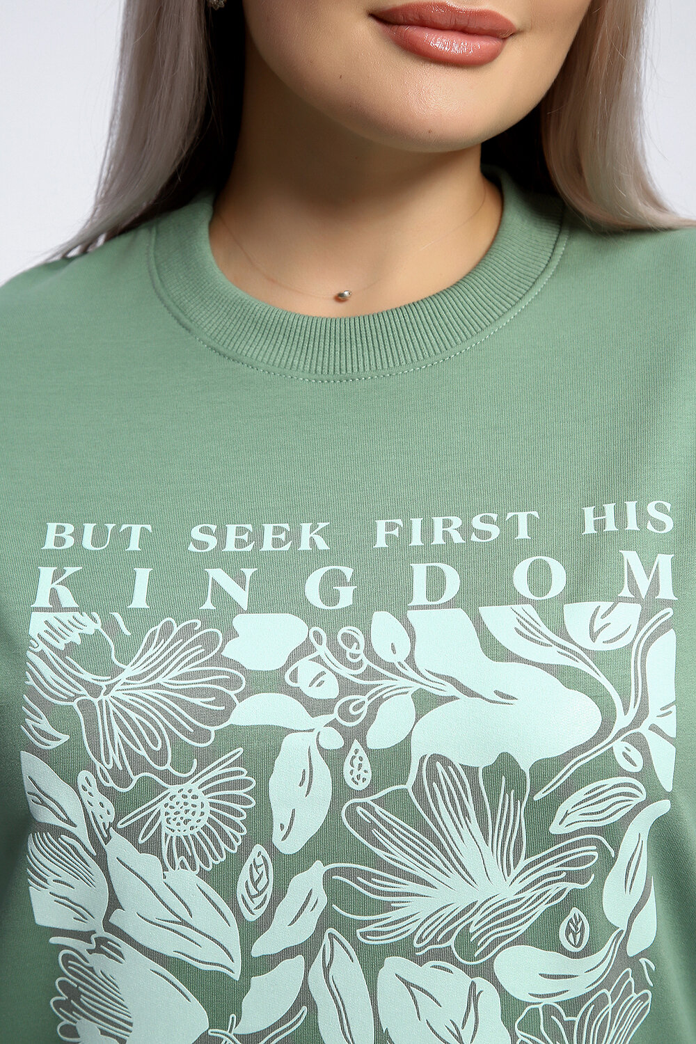 Натали Толстовка 581927 80047 фисташка