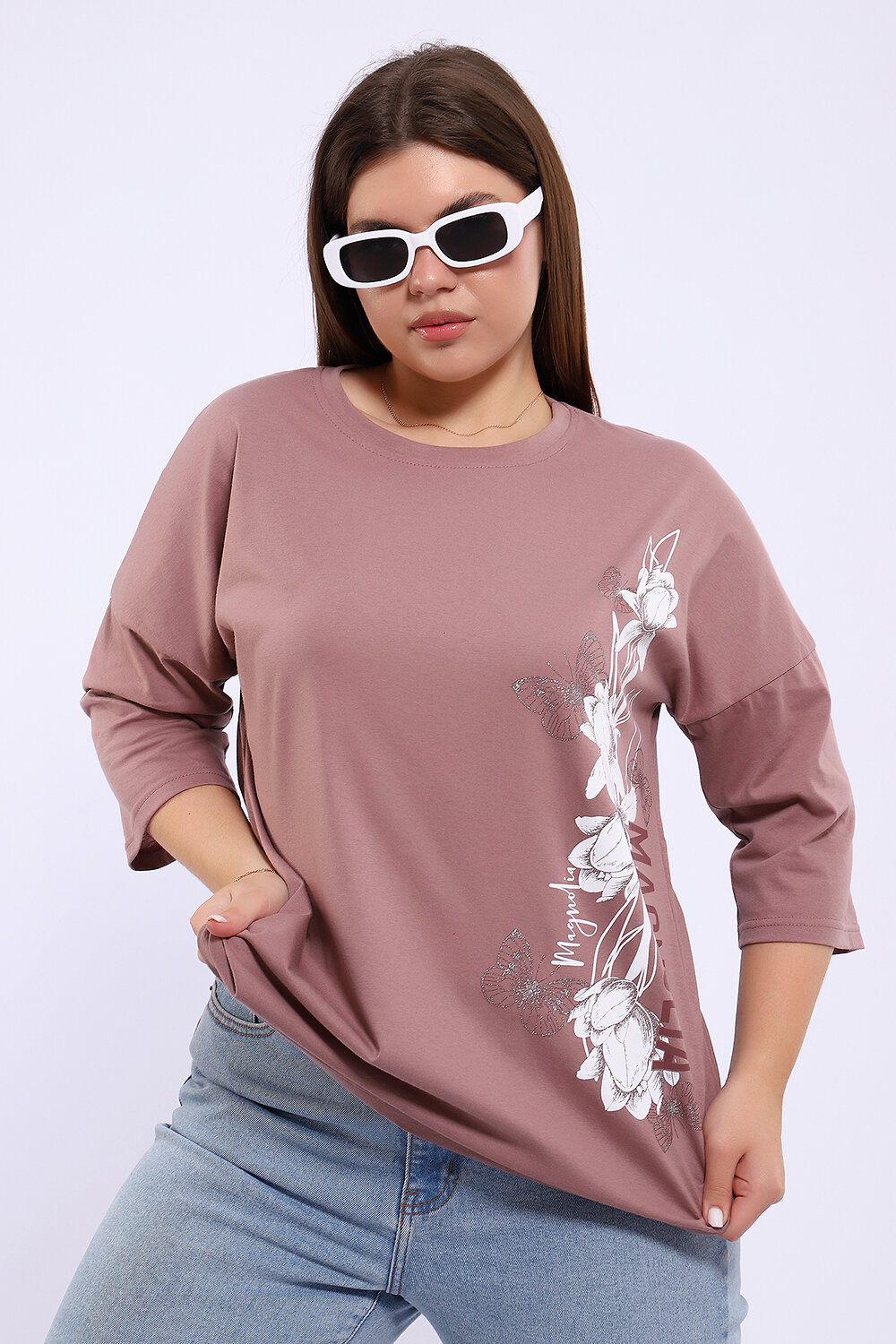 Натали Туника 581930 80045 лиловый