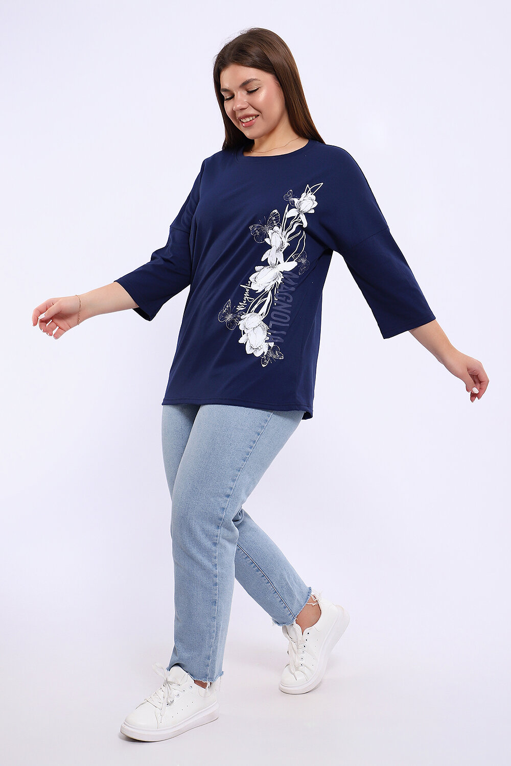 Натали Туника 581932 80045 темно-синий