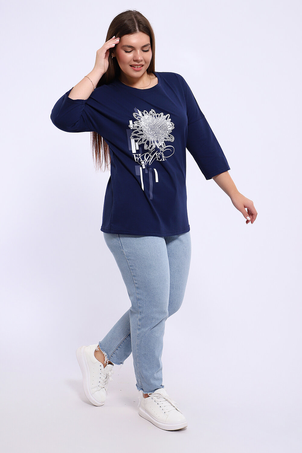 Натали Туника 581935 80044 темно-синий