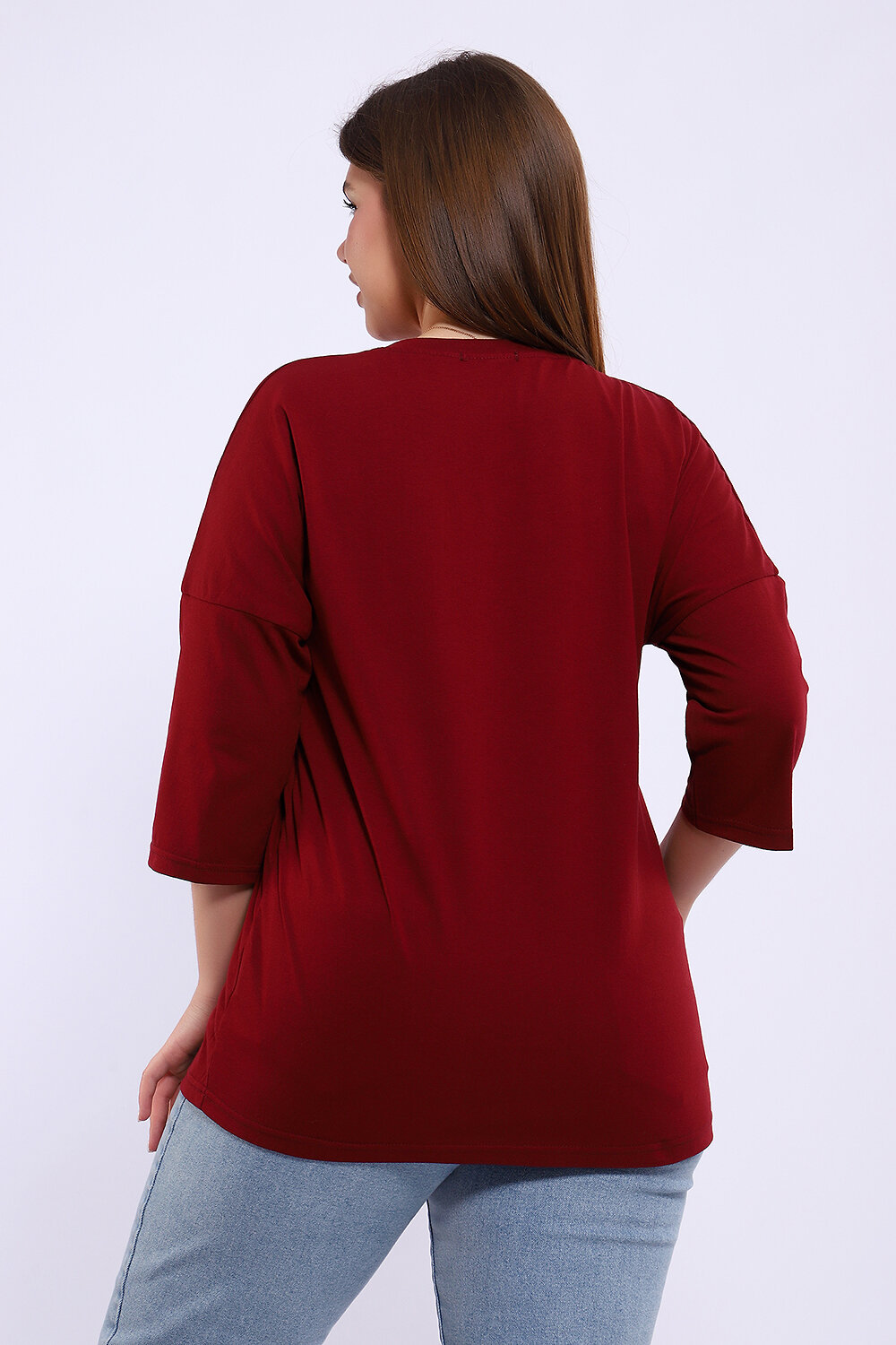 Натали Туника 581936 80044 бордовый
