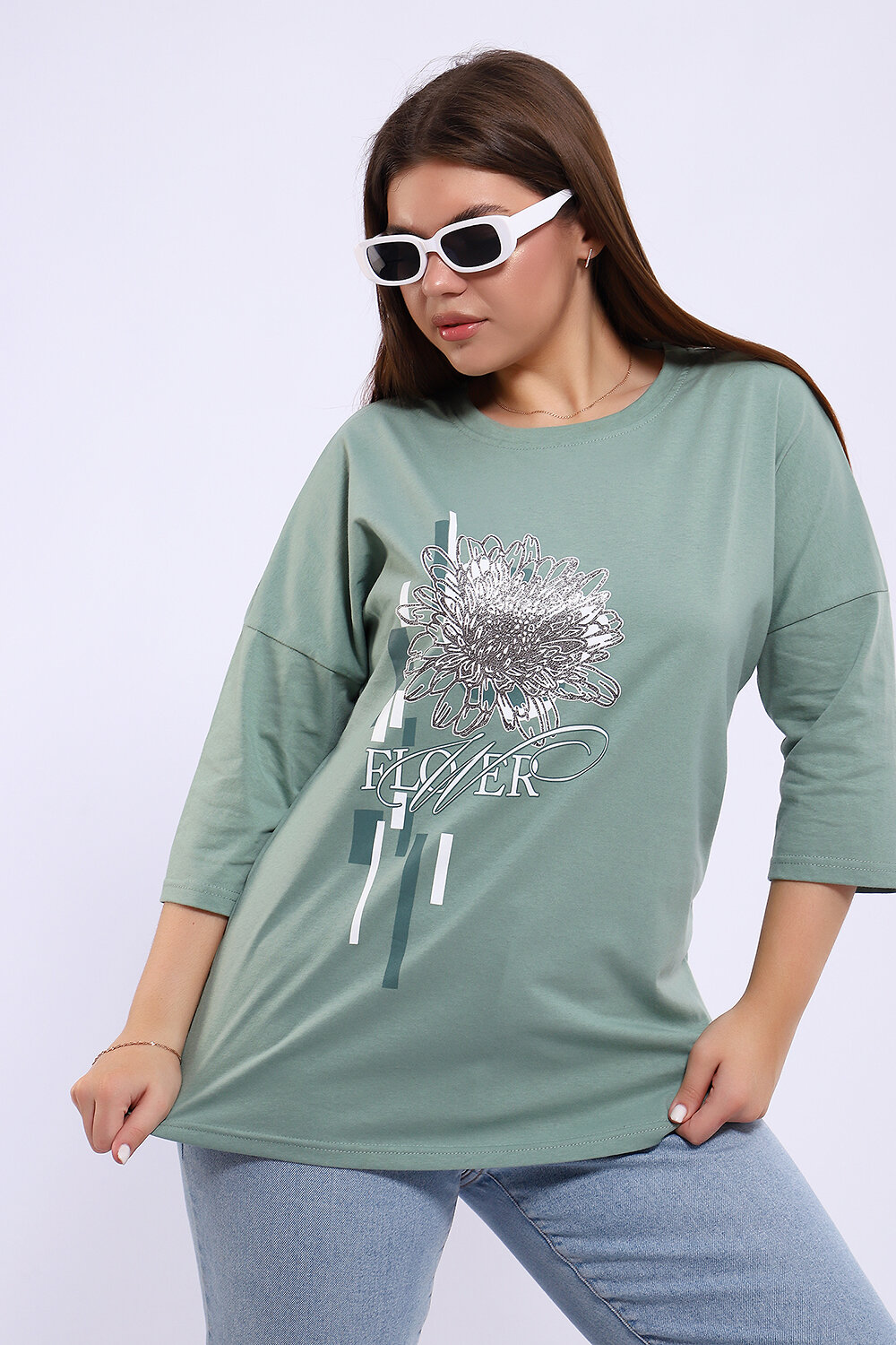 Натали Туника 581940 80044 фисташка