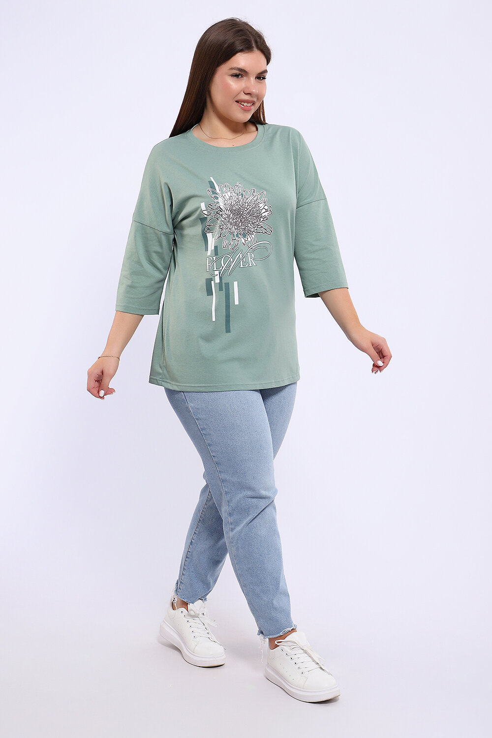 Натали Туника 581940 80044 фисташка