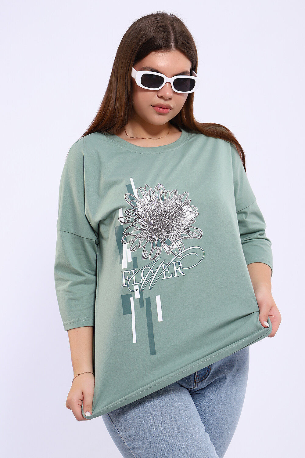 Натали Туника 581940 80044 фисташка