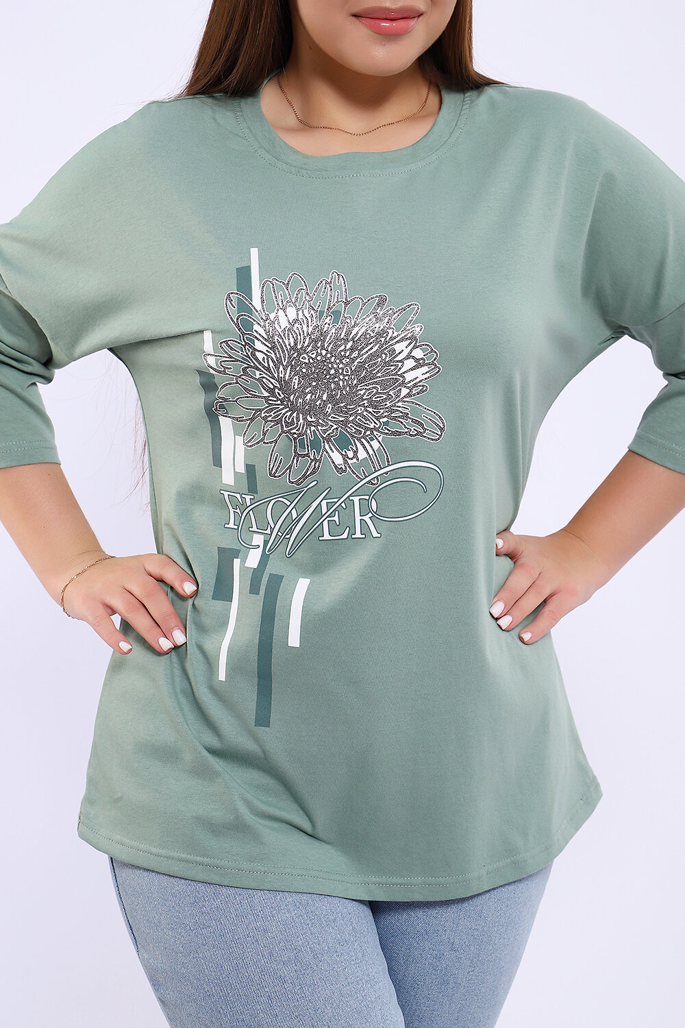 Натали Туника 581940 80044 фисташка