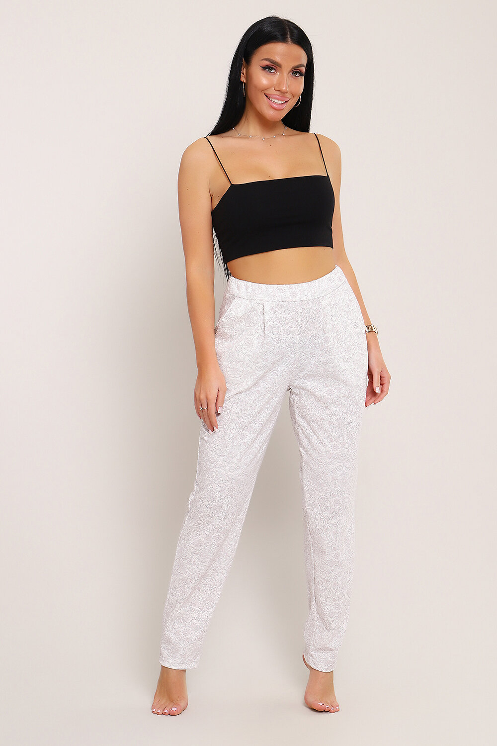 Натали Брюки 581948 80042 узор