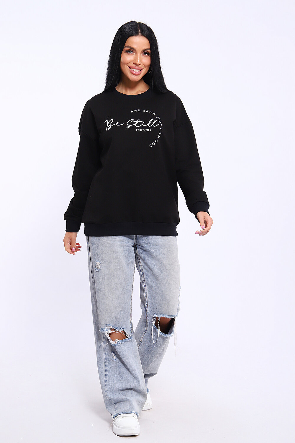 Натали Свитшот 581958 80039 черный