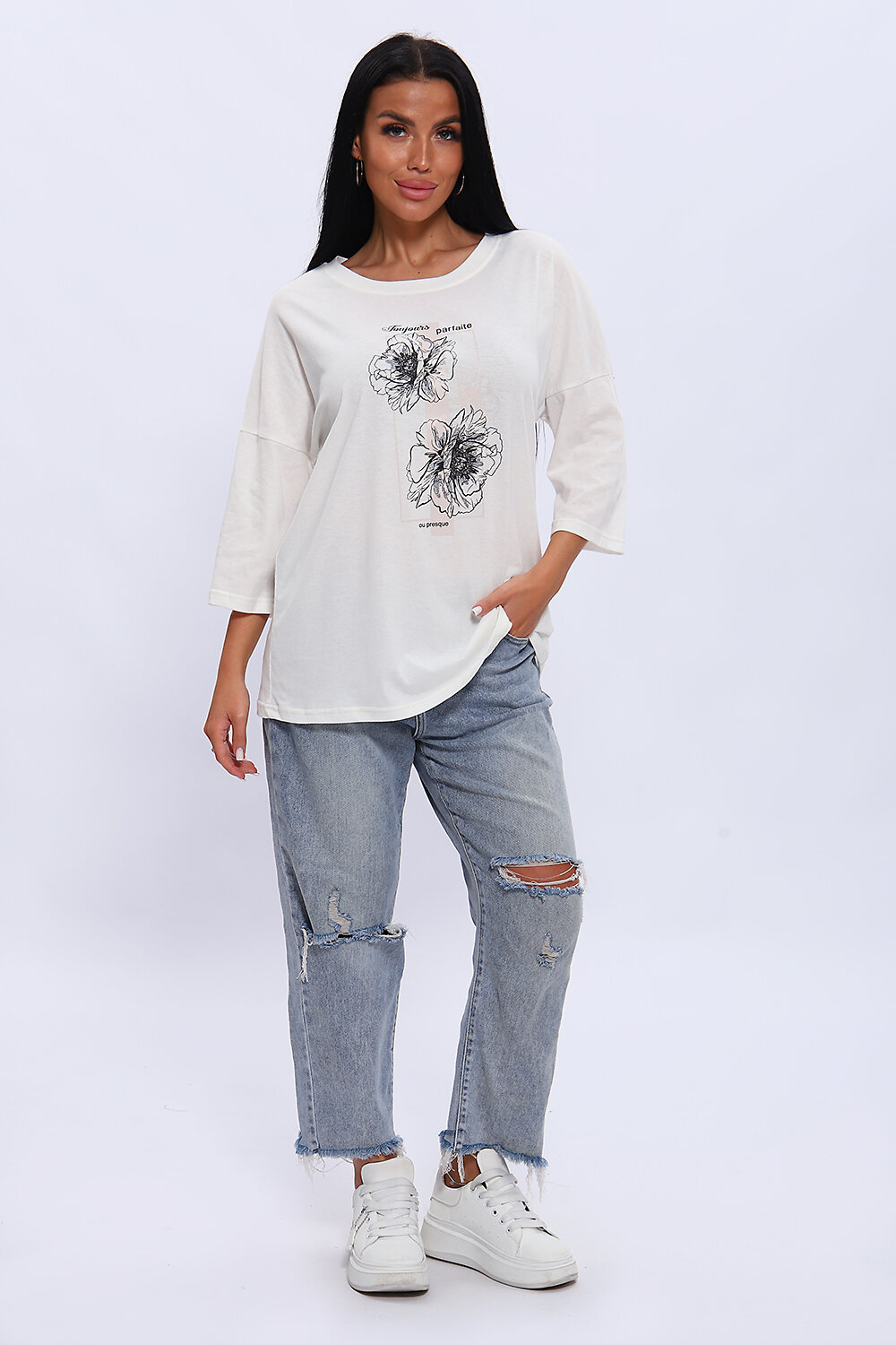 Натали Туника 581960 80038 молочный