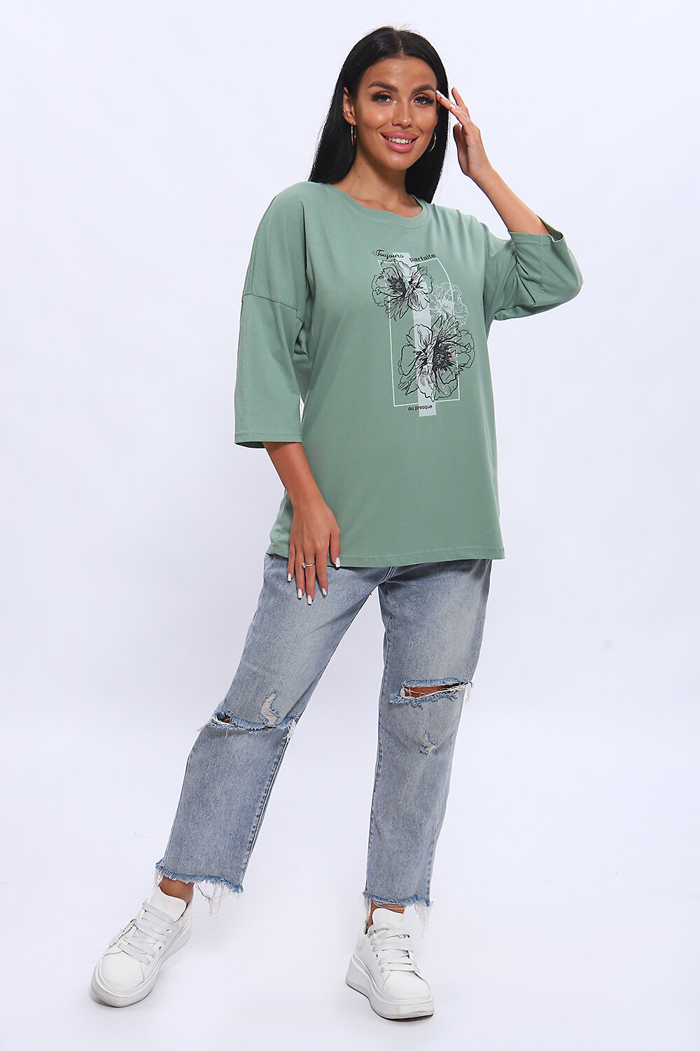 Натали Туника 581964 80038 фисташка