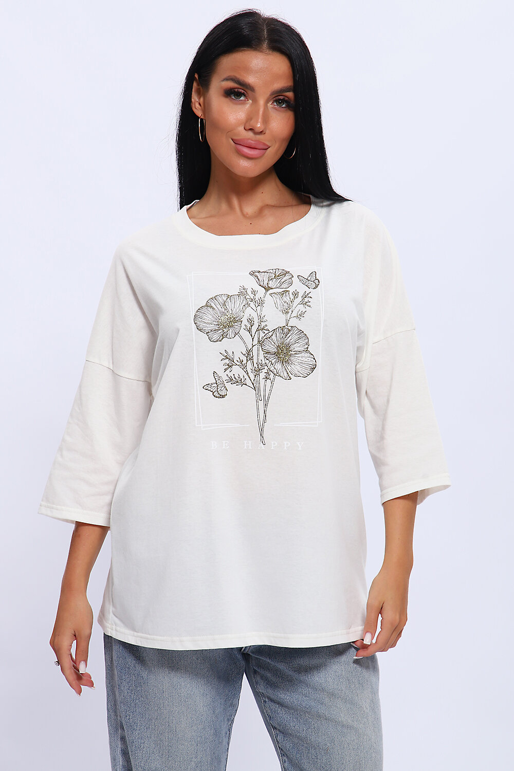 Натали Туника 581967 80037 молочный