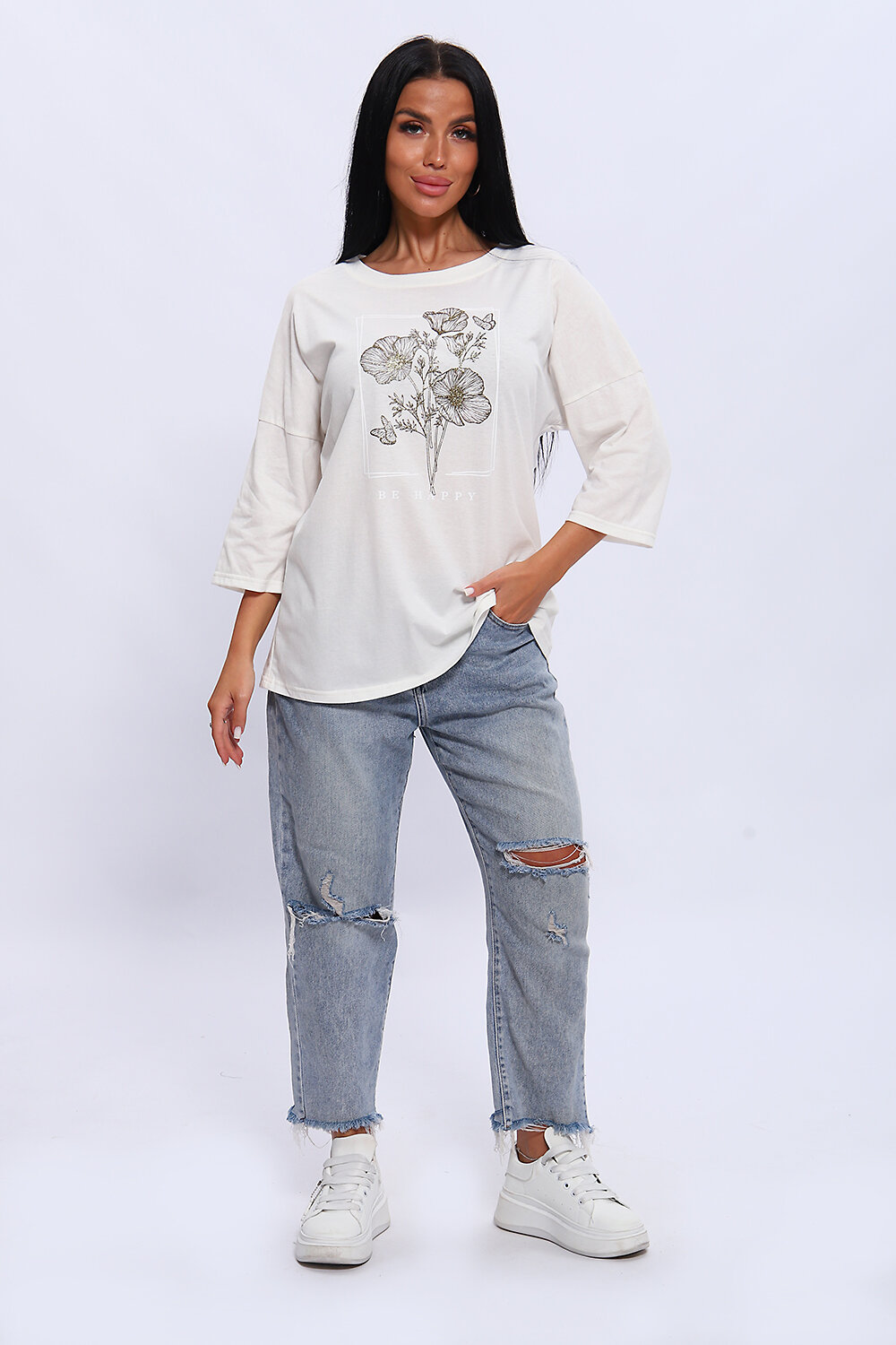 Натали Туника 581967 80037 молочный