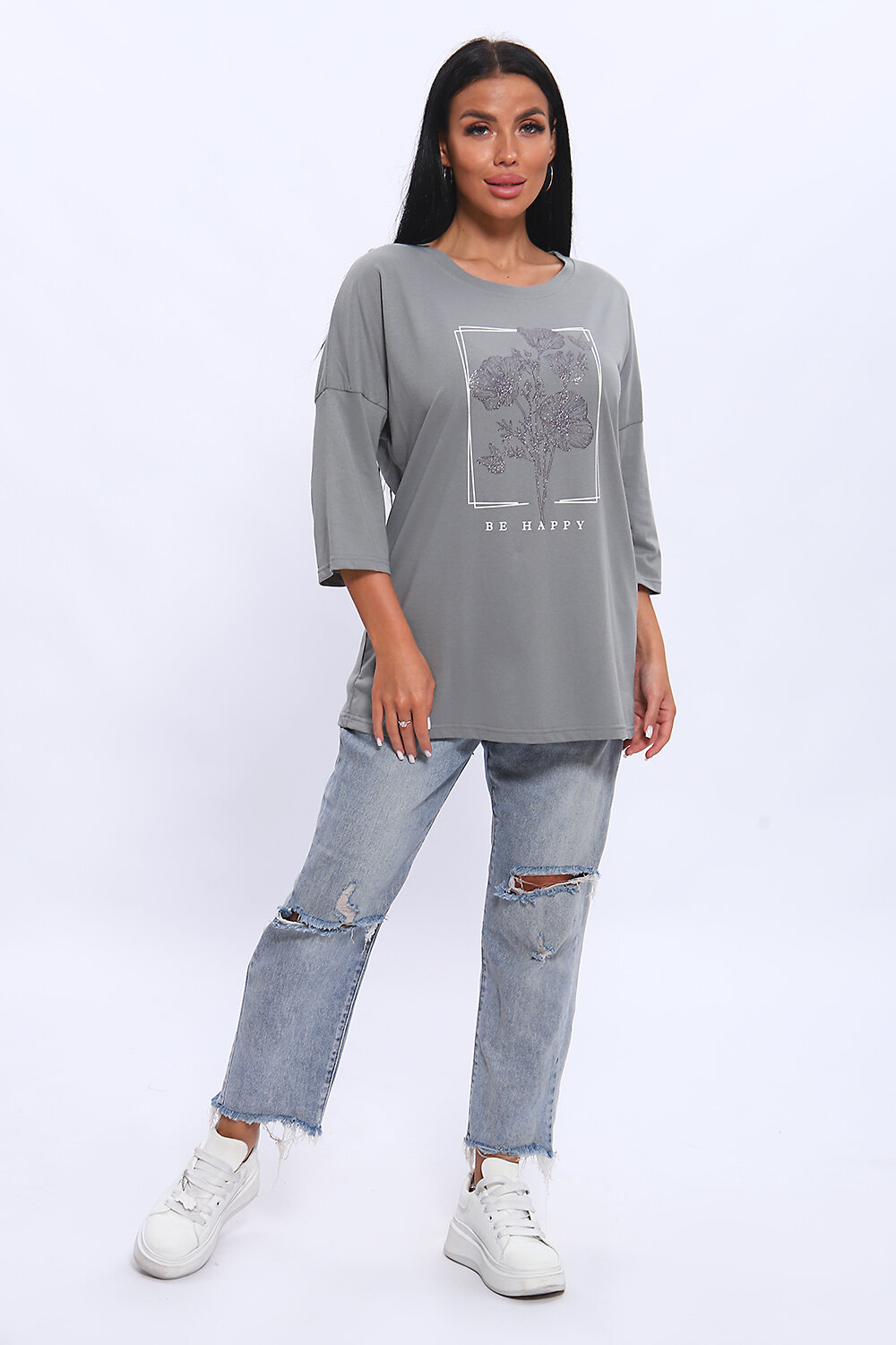 Натали Туника 581968 80037 серый