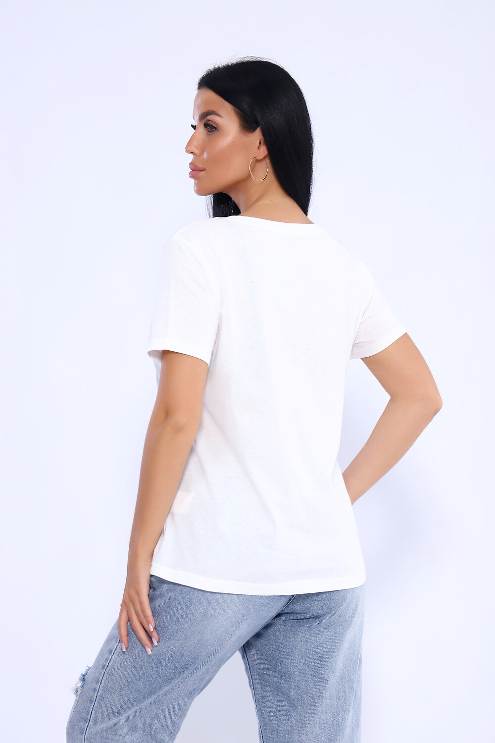 Натали Футболка 581970 80036 молочный