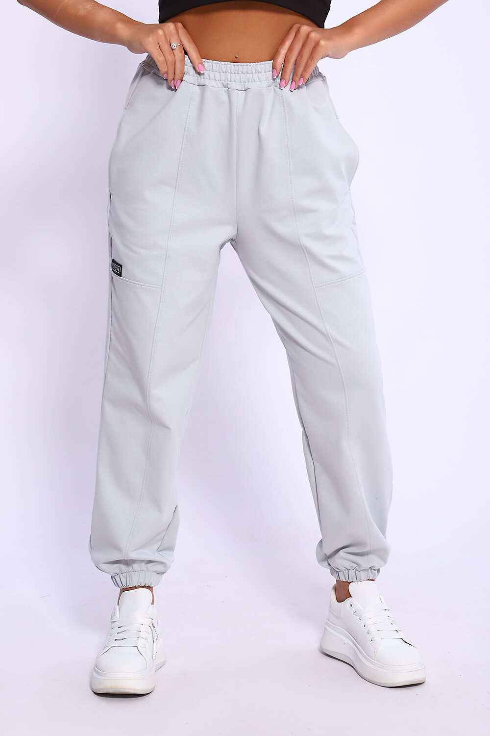 Натали Брюки 581971 80033 светло-серый