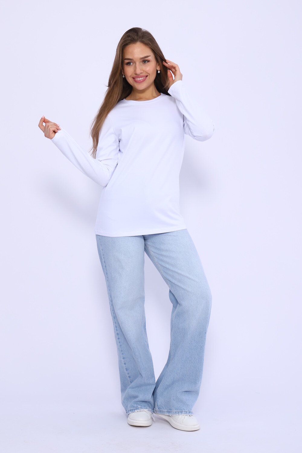 Натали Лонгслив 581974 80031 белый