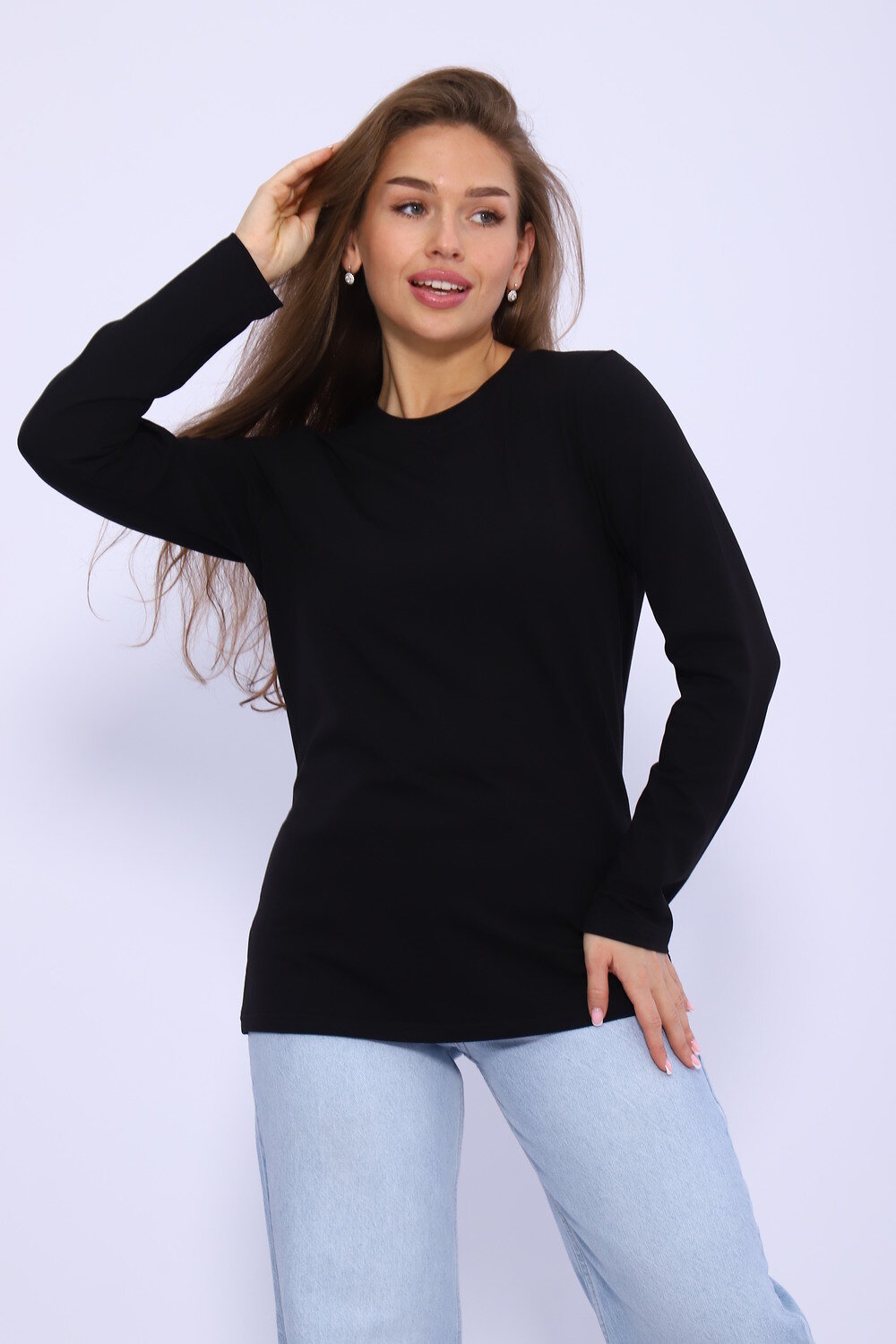 Натали Лонгслив 581975 80031 черный