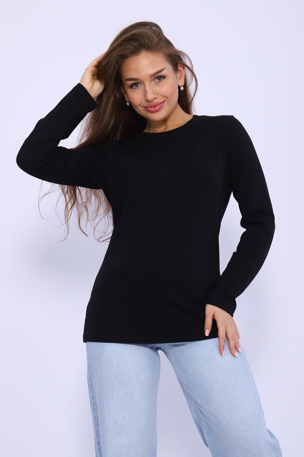 Натали Лонгслив 581975 80031 черный