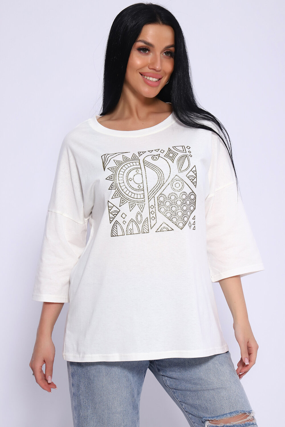 Натали Туника 581976 80030 молочный