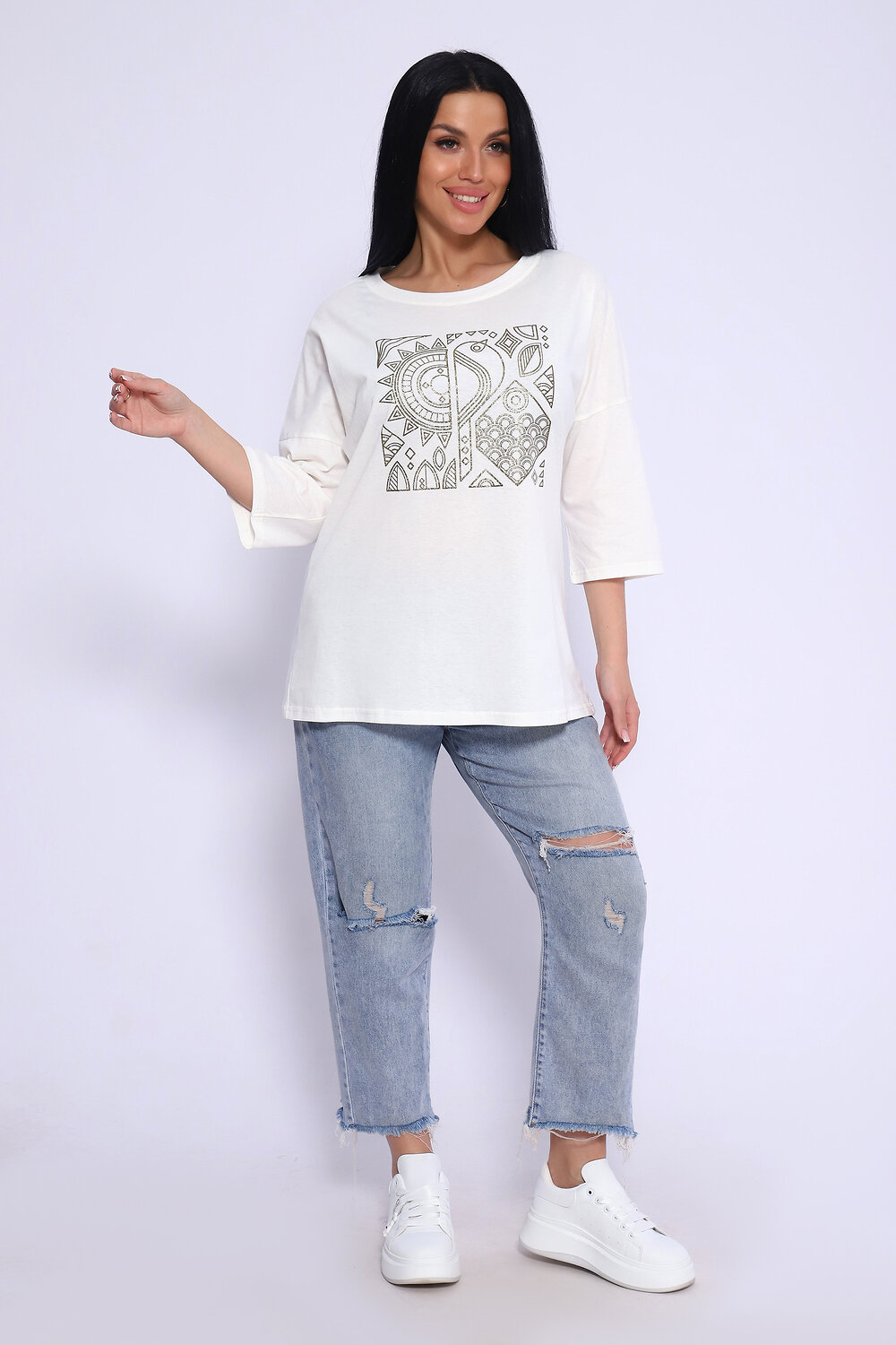 Натали Туника 581976 80030 молочный