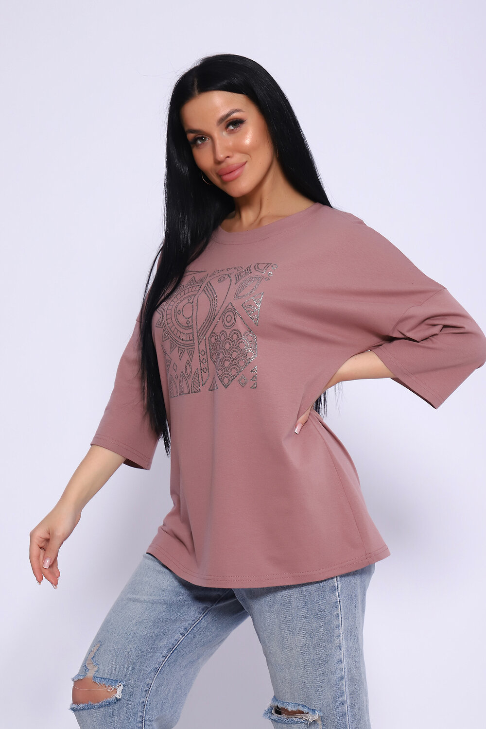 Натали Туника 581977 80030 лиловый