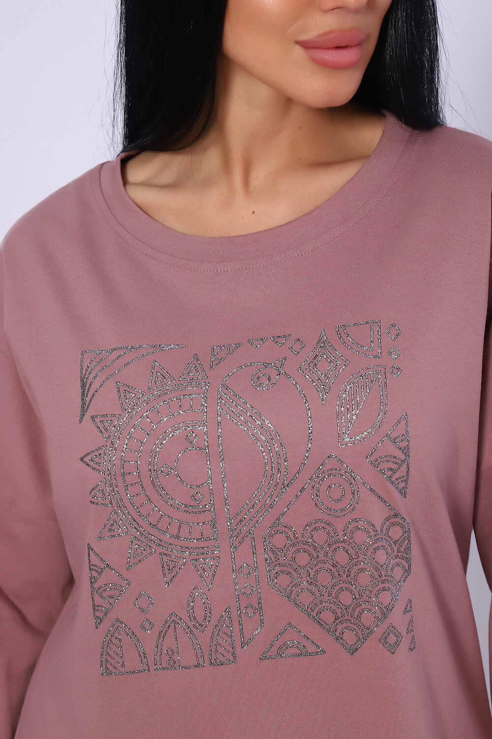 Натали Туника 581977 80030 лиловый