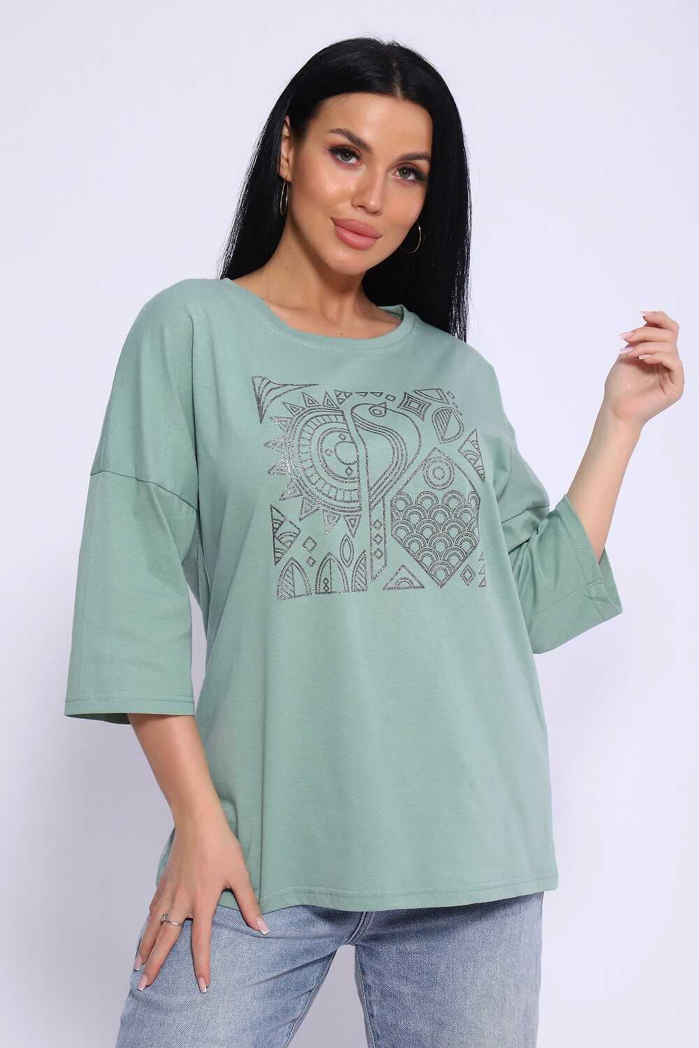 Натали Туника 581979 80030 фисташка