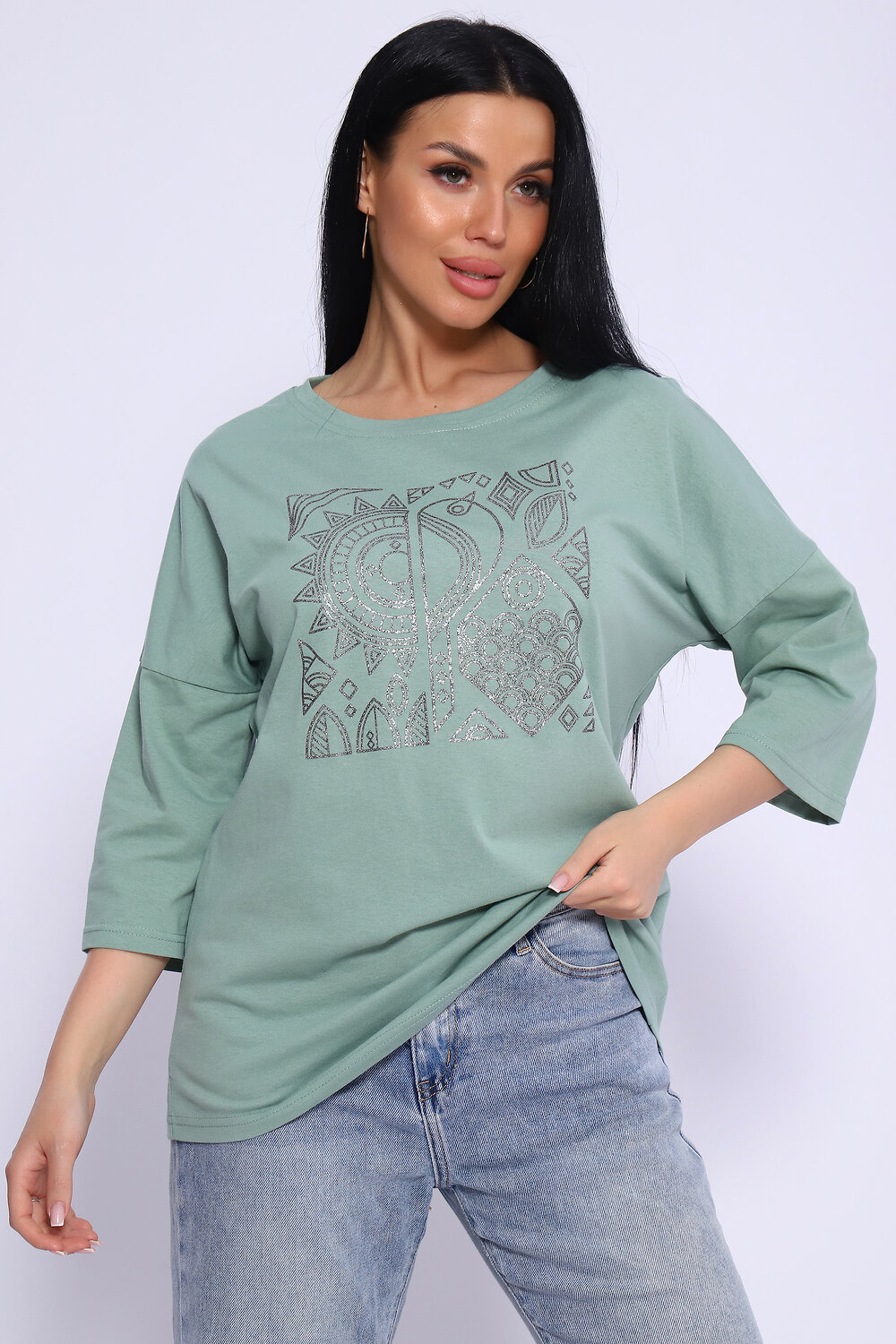 Натали Туника 581979 80030 фисташка