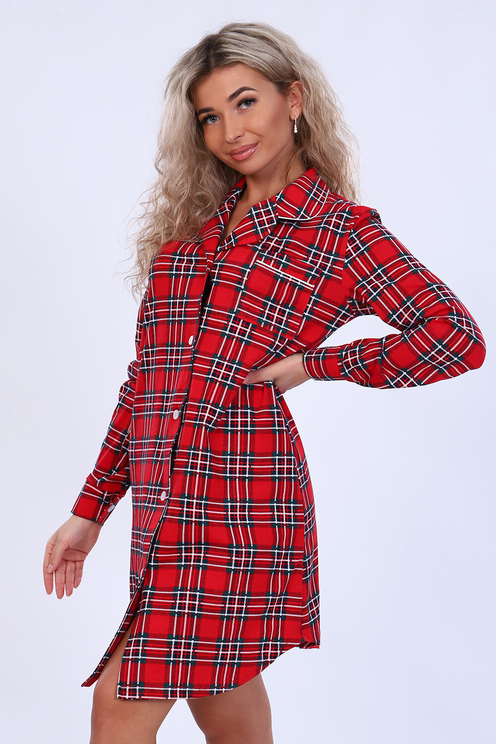 Натали Халат 581980 71031 красный