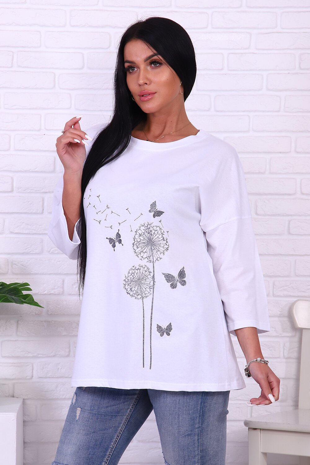 Натали Туника 581982 4489 белый