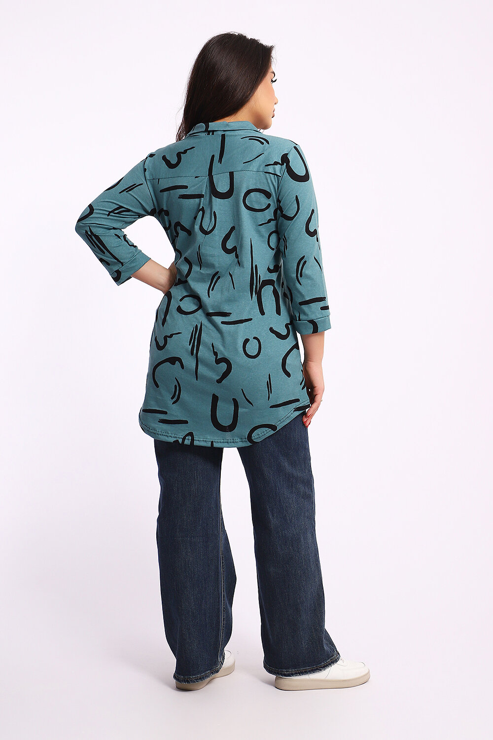 Натали Туника 581986 24231 тёмно-зелёный