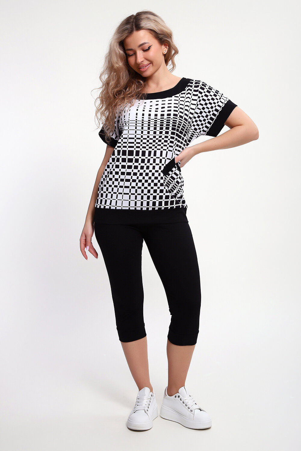 Натали Костюм 581993 Костюм Телец бело-черный