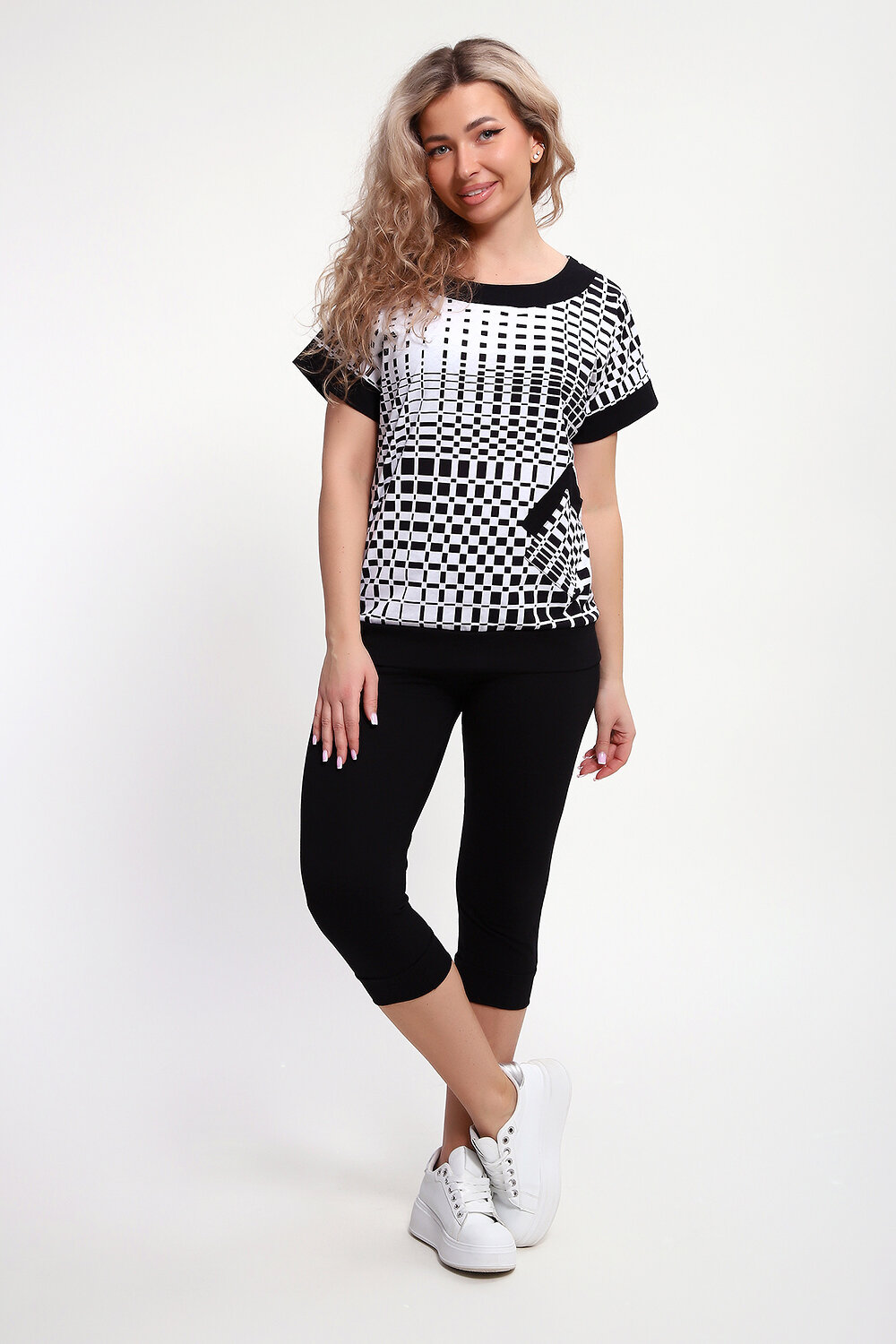 Натали Костюм 581993 Костюм Телец бело-черный