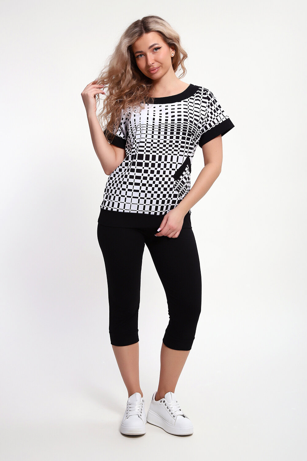 Натали Костюм 581993 Костюм Телец бело-черный