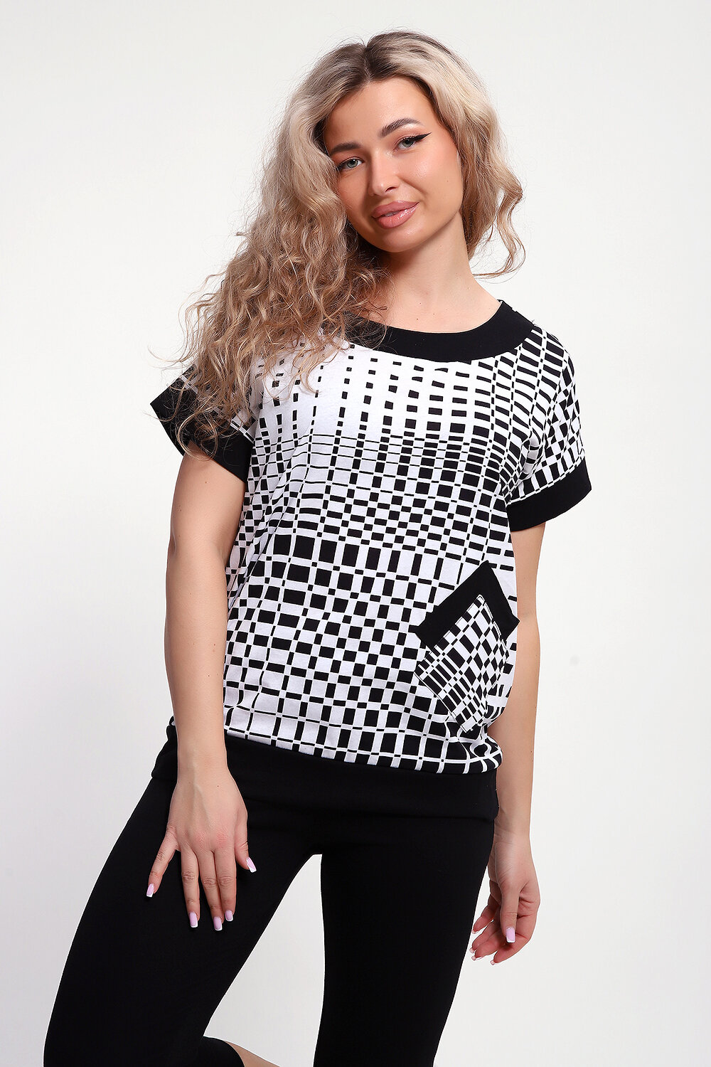 Натали Костюм 581993 Костюм Телец бело-черный