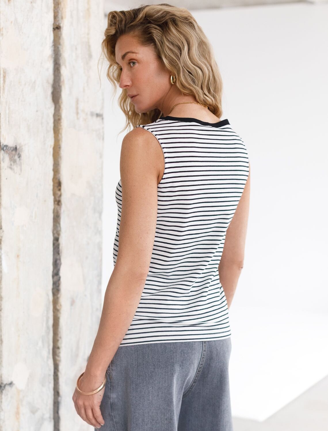 VILATTE Топ 581996 D43.236 бело-черный